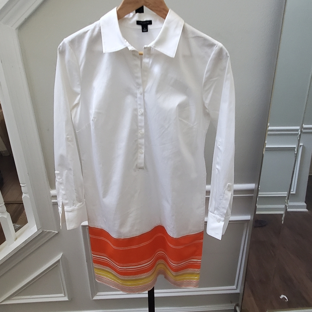 ANN TAYLOR LONG SLEEVE SHIRTDRESS